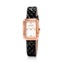 FOLLI FOLLIE-Γυναικείο ρολόι με δερμάτινο λουράκι FOLLI FOLLIE STYLE CODE μαύρο