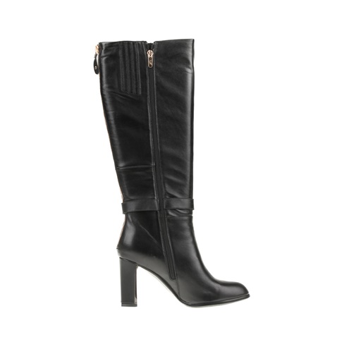 19V69 ΙΤΑLIA-Γυναικείες ψηλοτάκουνες μπότες 19V69 ITALIA μαύρες