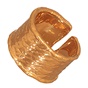 JEWELTUDE-Γυναικείο δαχτυλίδι βέρα JEWELTUDE από επιχρυσωμένο κράμα μετάλλων