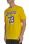 NIKE-Ανδρικό T-Shirt Nike Dri-FIT NBA LeBron James Los Angeles Lakers κίτρινο