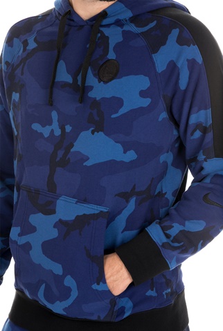 NIKE-Aνδρική μπλούζα φούτερ NIKE Golden State Warriors μπλε