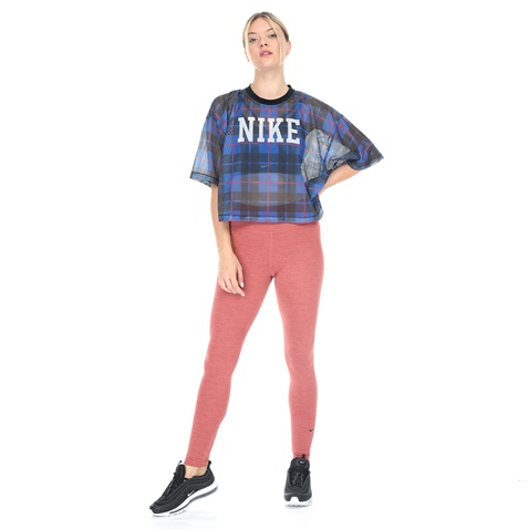 NIKE-Γυναικεία κοντομάνικη μπλούζα NIKE NSW NSP TOP μπλε