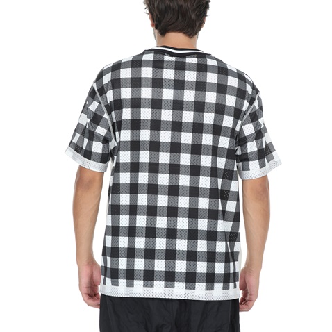 NIKE-Ανδρική κοντομάνικη μπλούζα NIKE μαύρο - εκρού