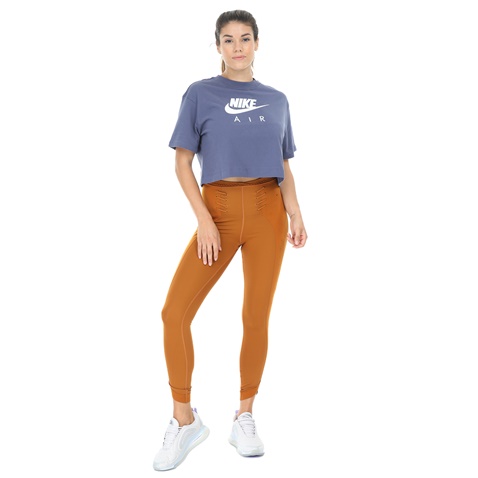 NIKE-Γυναικεία κοντομάνικη μπλούζα ΝΙΚΕ NSW AIR TOP μοβ