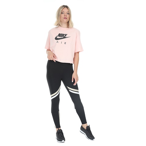 NIKE-Γυναικεία κοντομάνικη μπλούζα ΝΙΚΕ NSW AIR TOP ροζ