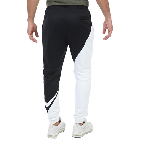 NIKE-Ανδρική φόρμα Nike Sportswear Swoosh μαύρη-λευκή