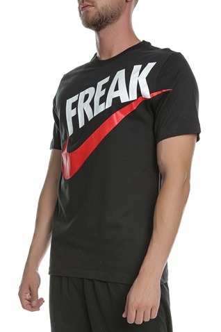 NIKE-Ανδρικό t-shirt NIKE GA M NK DRY TEE FREAK μαύρο