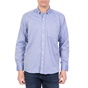DORS-Ανδρικό μακρυμάνικο πουκάμισο DORS γαλάζιο