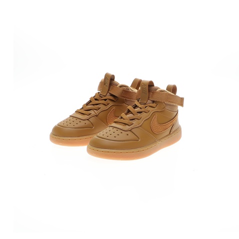 NIKE-Βρεφικά παπούτσια basketball NIKE COURT BOROUGH MID 2 BOOT (TD) μπεζ