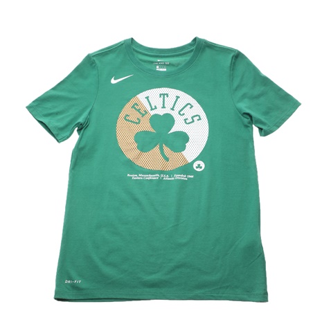 NIKE-Παιδική κοντομάνικη μπλούζα NIKE NBA CELTICS πράσινη