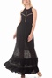 MOLLY BRACKEN-Γυναικείο μάξι φόρεμα MOLLY BRACKEN μαύρο
