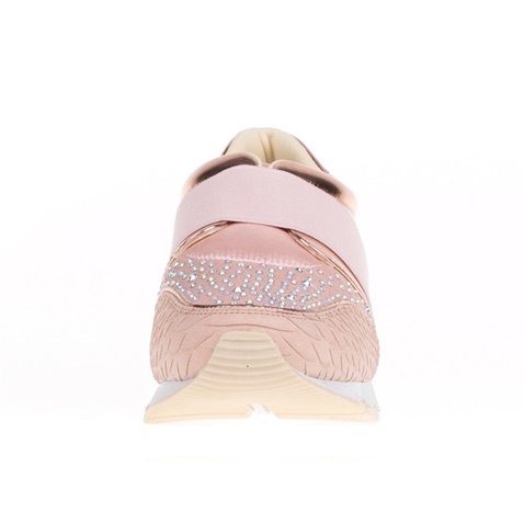 AZAREY-Γυναικεία sneakers με στρας AZAREY ροζ