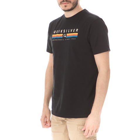 QUIKSILVER-Ανδρική μπλούζα QUIKSILVER μαύρη