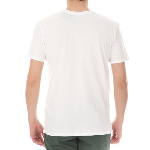 QUIKSILVER-Ανδρική μπλούζα QUIKSILVER λευκή