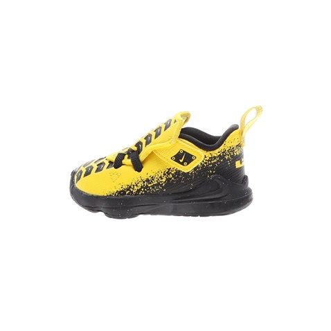 NIKE-Βρεφικά αθλητικά παπούτσια NIKE LEBRON XVII AUTO (TD) κίτρινα