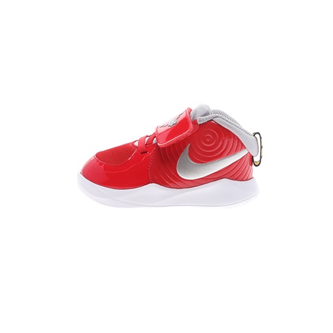 NIKE-Βρεφικά αθλητικά παπούτσια NIKE TEAM HUSTLE D 9 (TD) AUTO κόκκινα