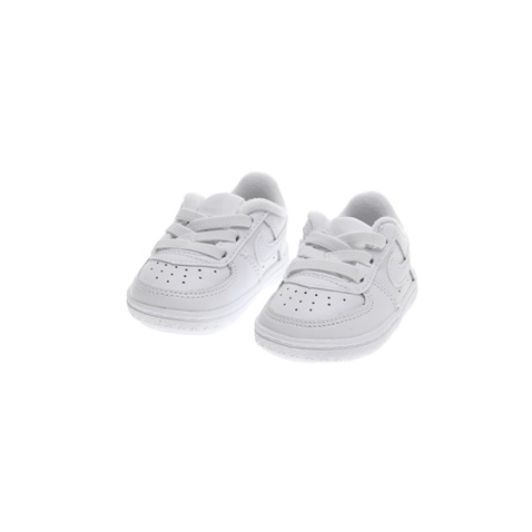 NIKE-Βρεφικά παπούτσια NIKE FORCE 1 CRIB (CB) λευκά
