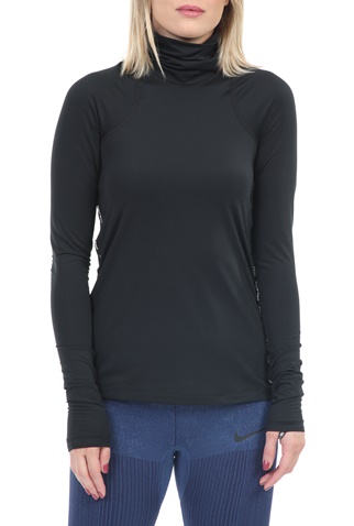 NIKE-Γυναικεία αθλητική μπλούζα NIKE GLDN FRCE μαύρη