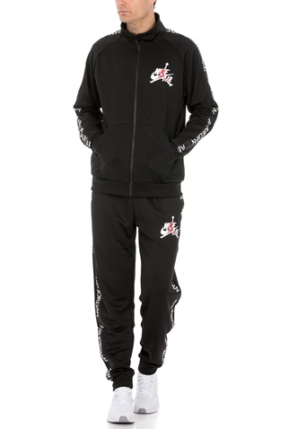NIKE-Ανδρικό jacket NIKE JM CLSC TRICOT WARMUP μαύρο