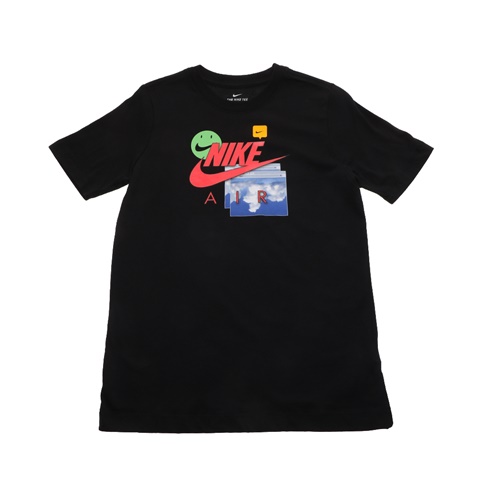 NIKE-Παιδικό t-shirt NIKE NSW TEE FUTURE FAST NIKE AIR μαύρο