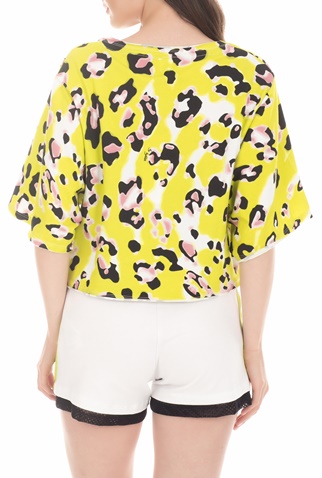 BYBLOS-Γυναικεία μπλούζα BYBLOS ANIMALIER κίτιρνη
