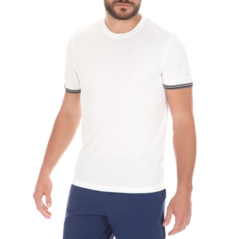 WILSON-Ανδρική μπλούζα WILSON  M TEAM SOLID CREW  λευκή