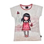 SANTORO Gorjuss-Παιδική κοντομάνικη μπλούζα για κορίτσια SANTORO Gorjuss εκρού
