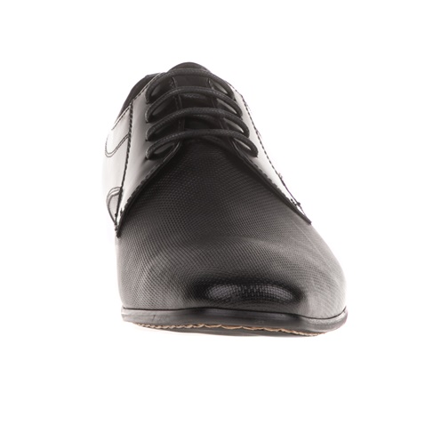 19V69 ITALIA-Ανδρικά δετά παπούτσια 19V69 ITALIA μαύρα