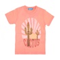 SAM 0-13-Παιδική κοντομάνικη μπλούζα για μικρά αγόρια SAM 0-13 ροδακινί