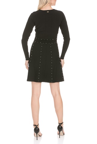 NENETTE-Γυναικείο μίνι φόρεμα NENETTE TITO μαύρο