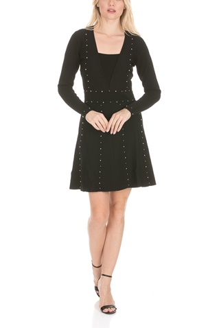 NENETTE-Γυναικείο μίνι φόρεμα NENETTE TITO μαύρο