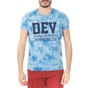 DEVERGO JEANS-Ανδρική μπλούζα DEVERGO JEANS μπλε