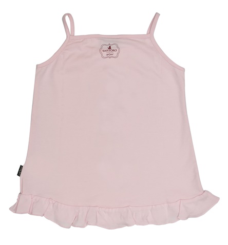 SANTORO Gorjuss-Παιδική μπλούζα με τιράντες SANTORO Gorjuss ροζ