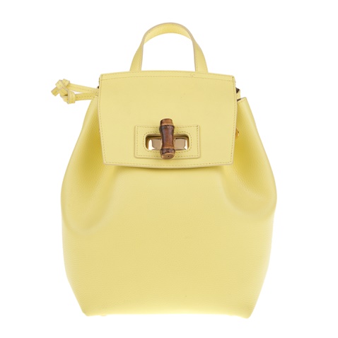 CHANIOTAKIS-Γυναικεία τσάντα πλάτης NOTARO CHERVO κίτρινη