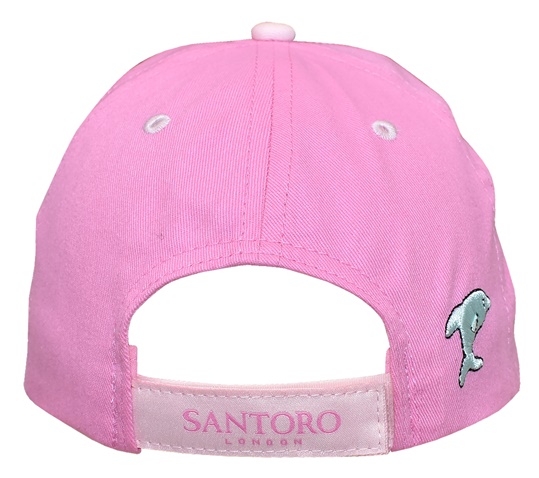 SANTORO Gorjuss-Παιδικό καπέλο jockey SANTORO Gorjuss ροζ