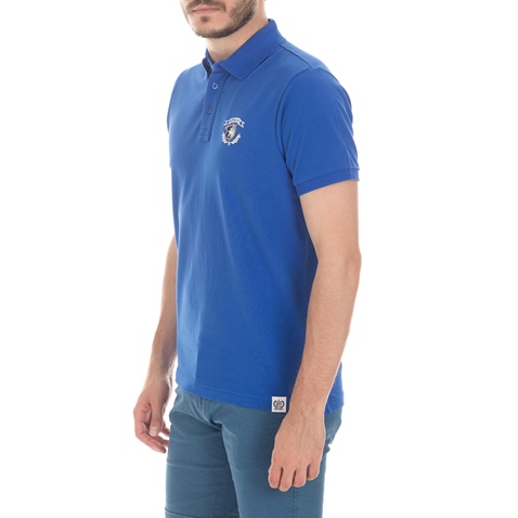 BATTERY-Ανδρική μπλούζα BATTERY μπλε