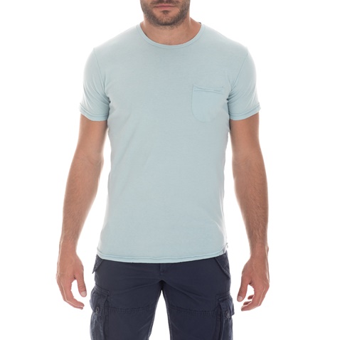 GREENWOOD-Ανδρική μπλούζα GREENWOOD γαλάζια