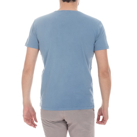 BATTERY-Ανδρική μπλούζα BATTERY μπλε