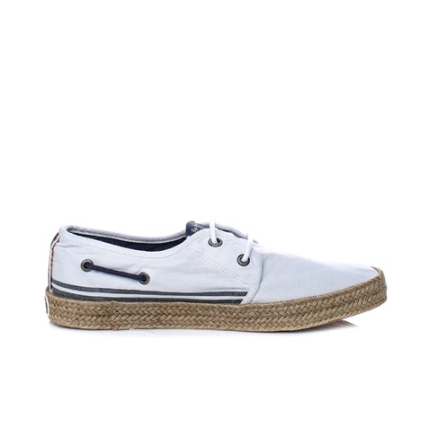 PEPE JEANS-Ανδρικά παπούτσια PEPE JEANS SAILOR DECK CRUISE λευκά