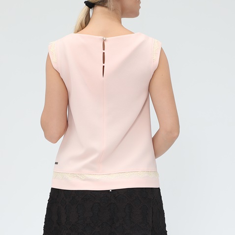 BOSS-Γυναικεία μπλούζα BOSS KATAPY ροζ 
