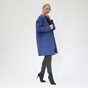 BOSS-Γυναικείο παλτό διπλής όψης BOSS ORIGA2 μαύρο μπλε
