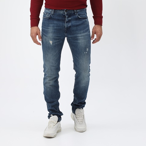 BOSS -Ανδρικό jean παντελόνι BOSS μπλε