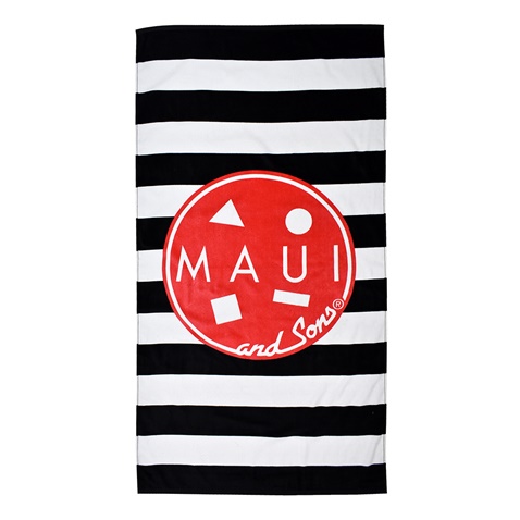 MAUI & SONS-Πετσέτα θαλάσσης MAUI & SONS ριγέ