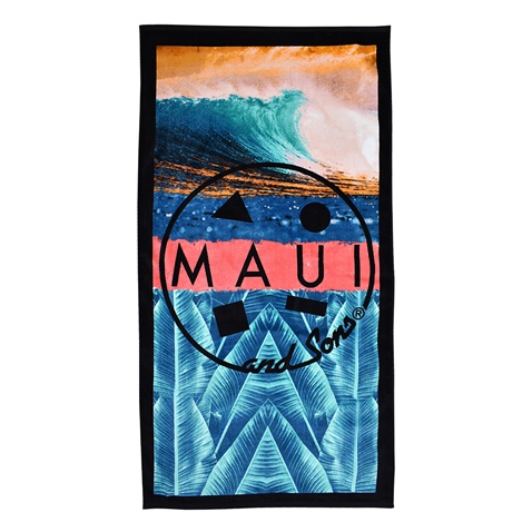 MAUI & SONS-Πετσέτα θαλάσσης MAUI & SONS μπλε