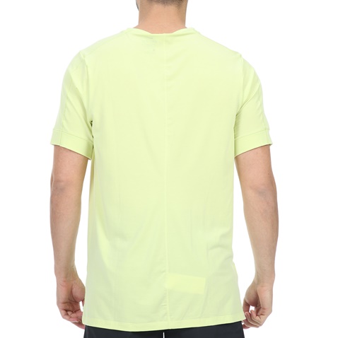 NIKE-Ανδρική μπλούζα NIKE DF TOP SS YOGA κίτρινη