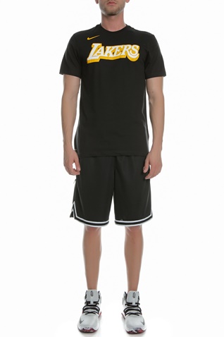 NIKE-Ανδρικό t-Shirt Nike Dri-FIT NBA μαύρο