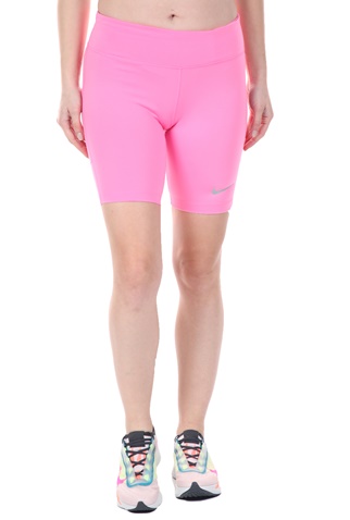 NIKE-Γυναικείο ποδηλατικό κολάν NIKE FAST SHORT 7IN ροζ