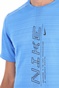 NIKE-Ανδρική μπλούζα NIKE DRY MILER SS PO GX FF μπλε