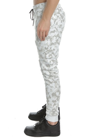 NIKE-Ανδρικό παντελόνι φόρμας NIKE TCH FLC λευκό