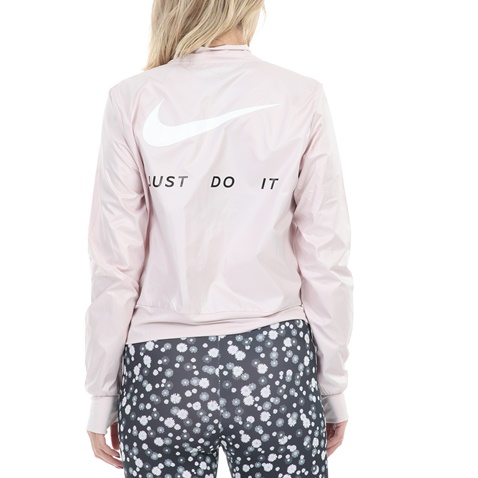 NIKE-Γυναικείο αντιανεμικό jacket NIKE SWSH RUN ροζ